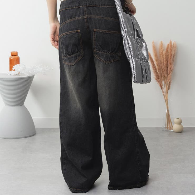 サロペット レディース デニム | SVEC | 詳細画像13 