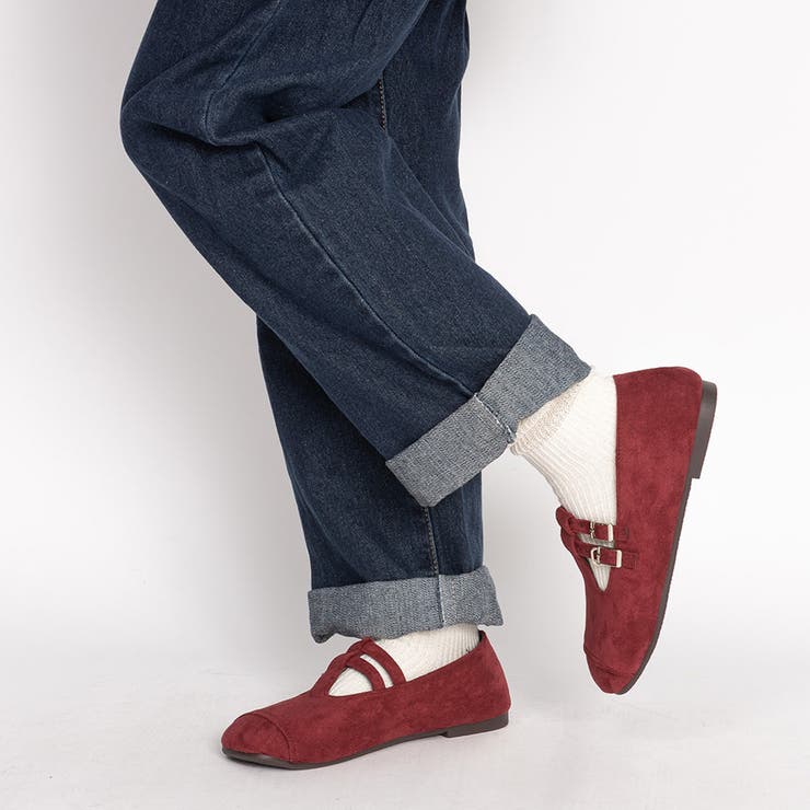 ダブルベルト フラットパンプス | SVEC | 詳細画像11 