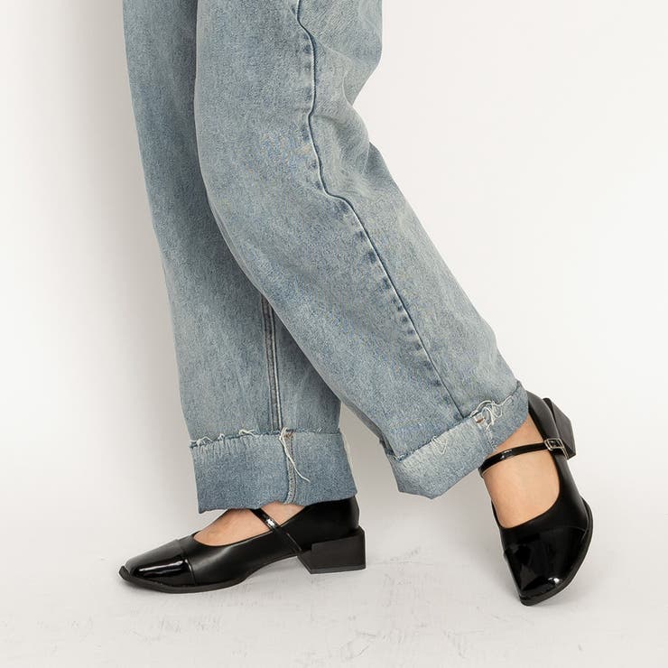 スクエアトゥ ストラップ パンプス | SVEC | 詳細画像10 