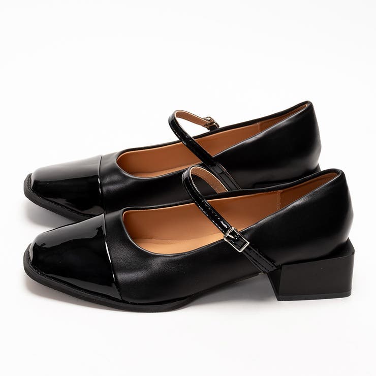 スクエアトゥ ストラップ パンプス | SVEC | 詳細画像4 