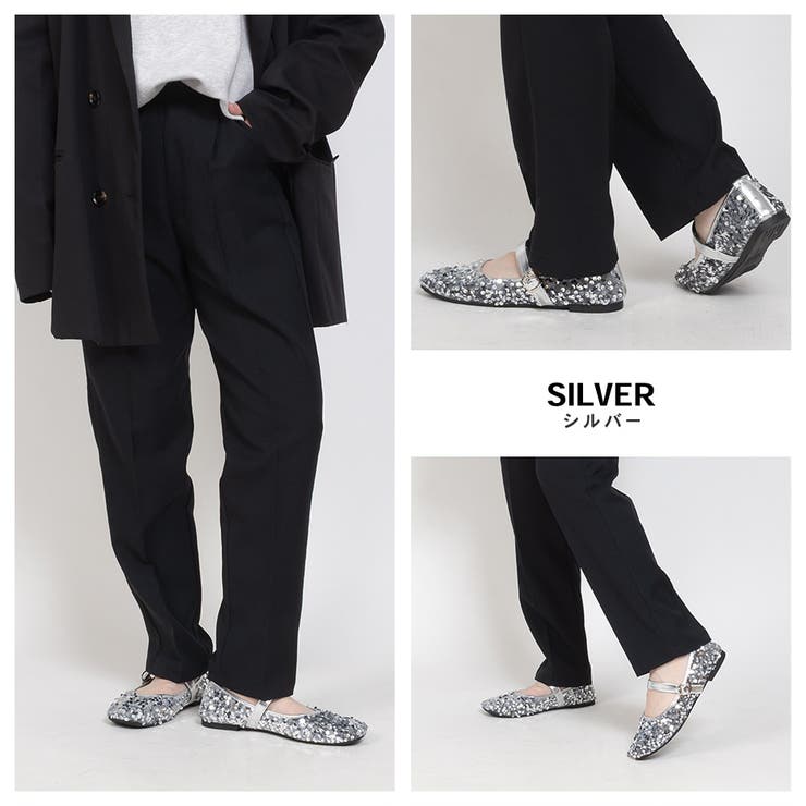 スパンコール メリージェーン パンプス | SVEC | 詳細画像8 