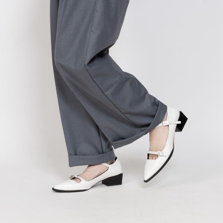 ポインテッドトゥ ストラップパンプス | SVEC | 詳細画像8 