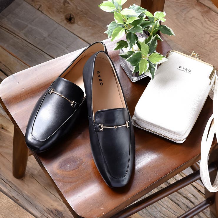 美品　HUMAT ヒューマット　ブラック エナメル スリッポン　ローファー インターショシュール INTER-CHAUSSURES エナメルビット