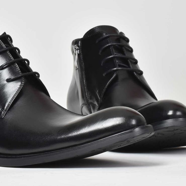 （新品）渋谷製靴 革靴 26cm4E ホースレザー ムートンブーツ 本革②ホースレザー