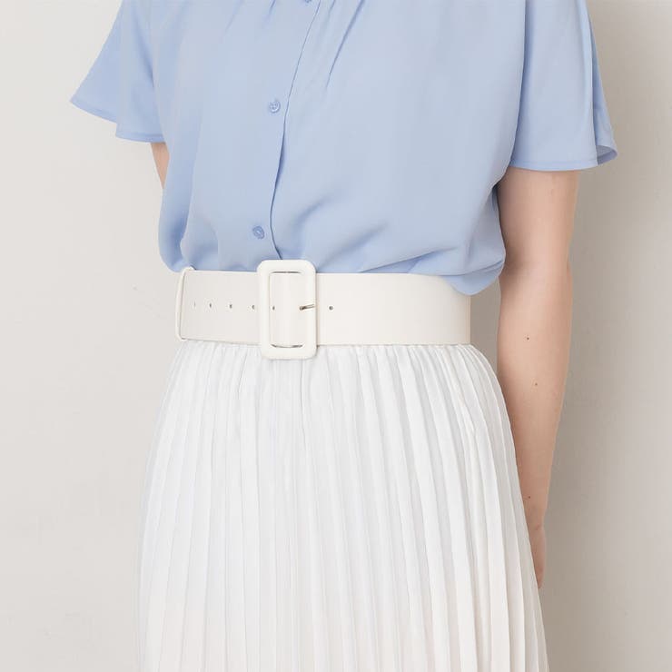 スクエア バックル カラーベルト | SVEC | 詳細画像10 