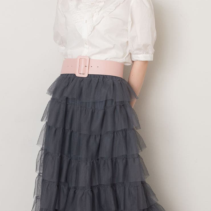 スクエア バックル カラーベルト | SVEC | 詳細画像17 