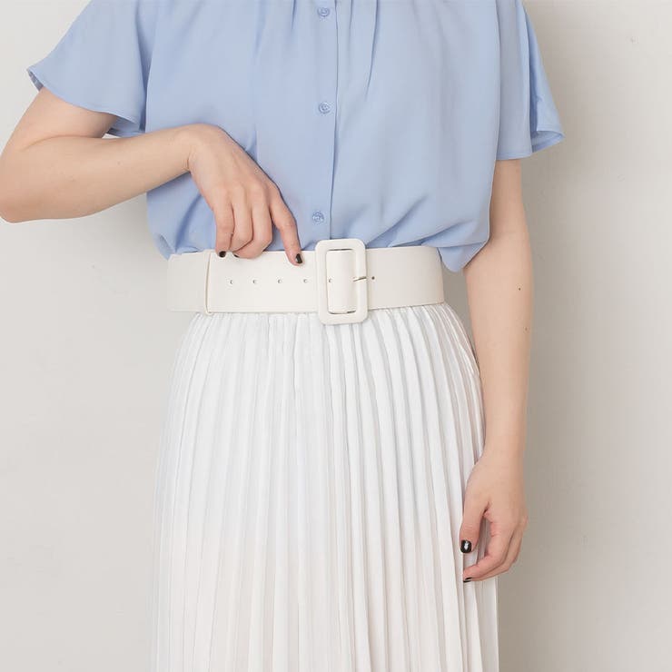 スクエア バックル カラーベルト | SVEC | 詳細画像20 