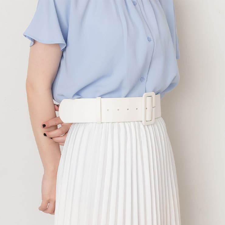 スクエア バックル カラーベルト | SVEC | 詳細画像23 