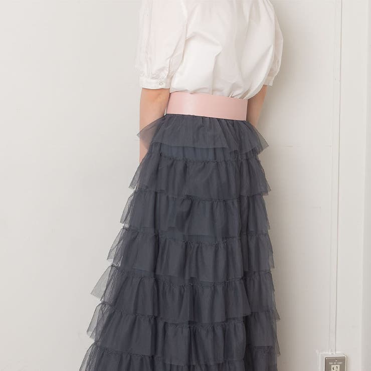 スクエア バックル カラーベルト | SVEC | 詳細画像34 