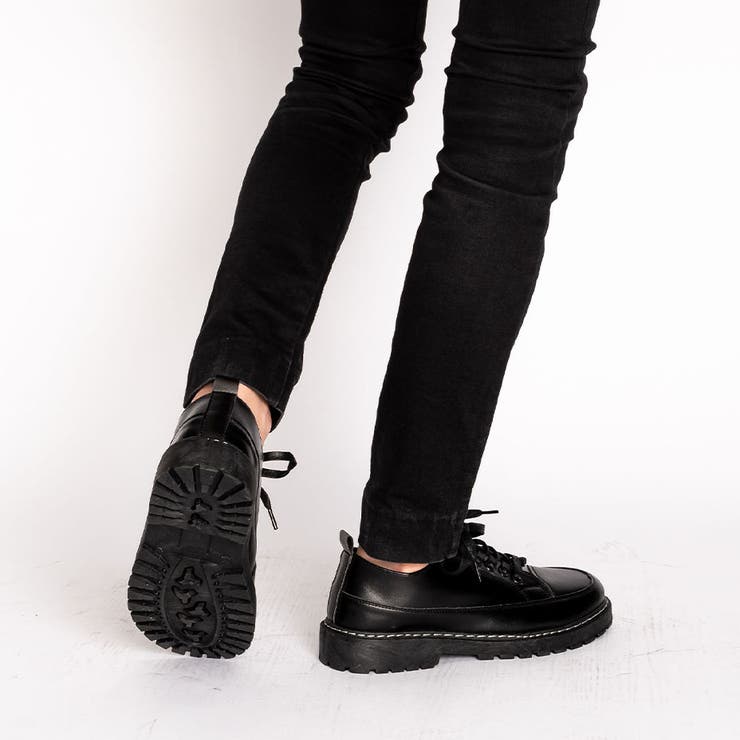 厚底 チャンキーソール Uチップ レースアップ スニーカー | SVEC | 詳細画像9 