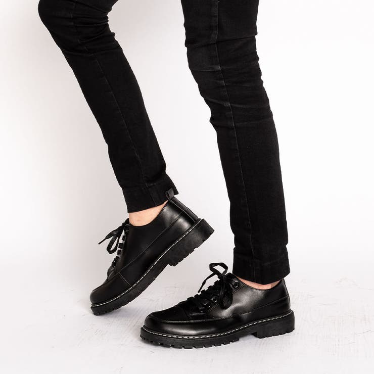 厚底 チャンキーソール Uチップ レースアップ スニーカー | SVEC | 詳細画像10 