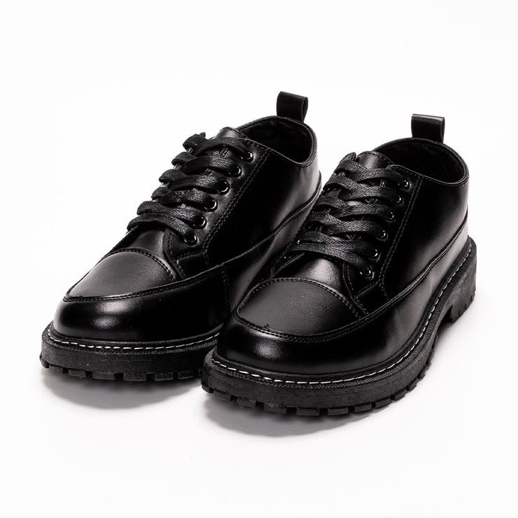 厚底 チャンキーソール Uチップ レースアップ スニーカー | SVEC | 詳細画像13 