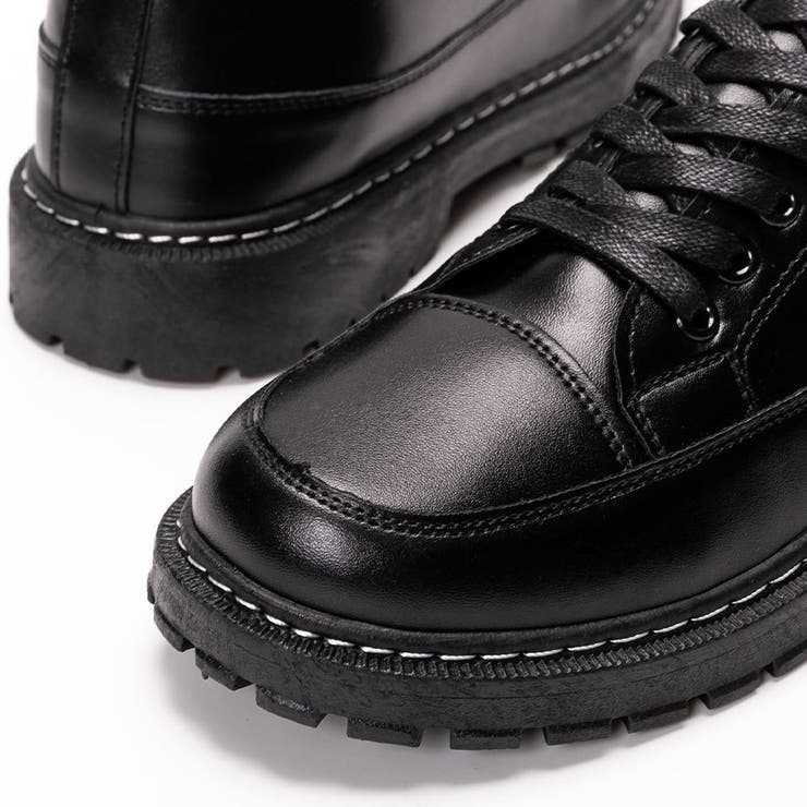 厚底 チャンキーソール Uチップ レースアップ スニーカー | SVEC | 詳細画像3 