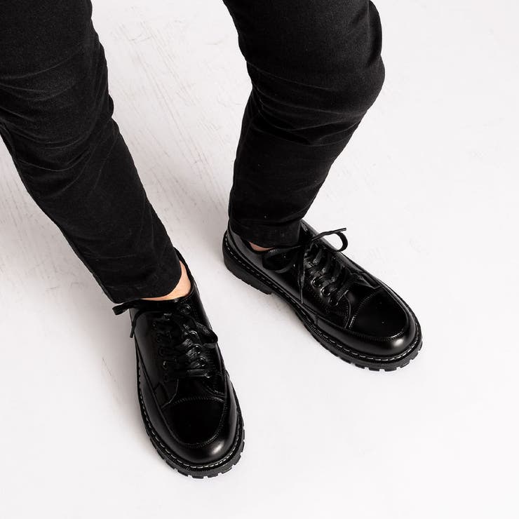 厚底 チャンキーソール Uチップ レースアップ スニーカー | SVEC | 詳細画像6 