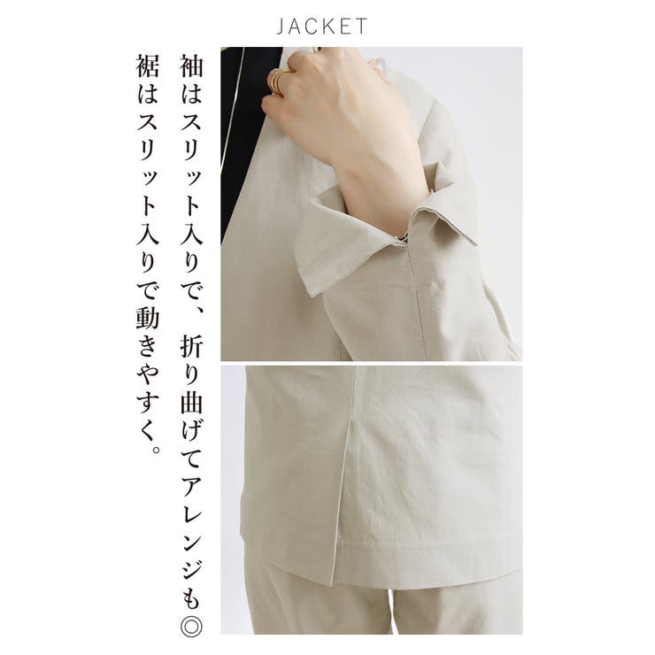 セットアップ スーツ レディース[品番：SASW0002194