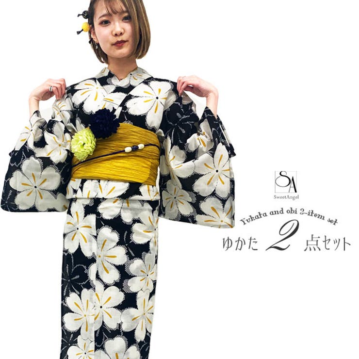 【浴衣 + 帯 | SWEET ANGEL | 詳細画像1 
