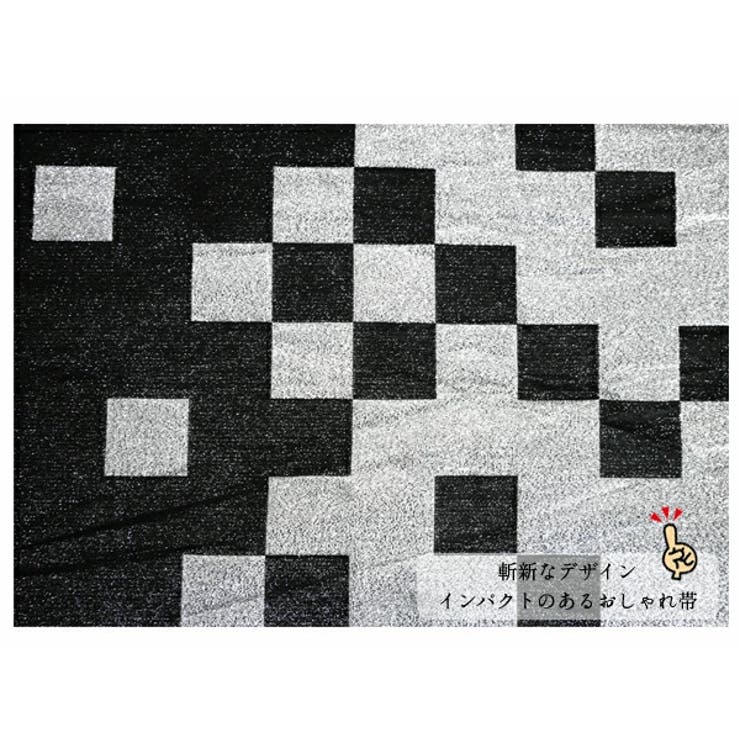 兵児帯【市松】簡単 浴衣帯 おび ゆかた レディース ジュニア | SWEET ANGEL | 詳細画像3 