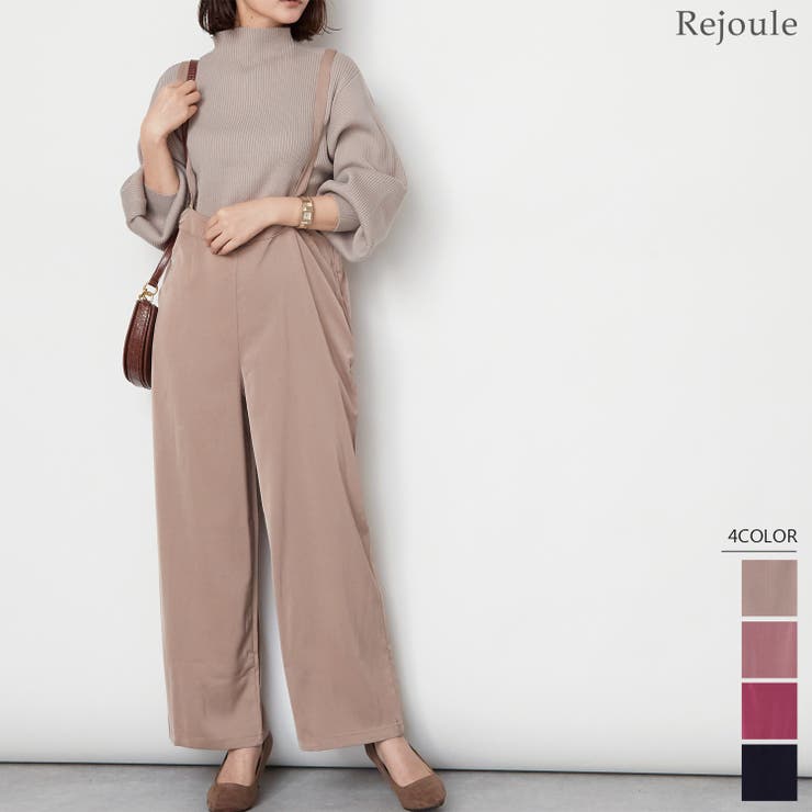 サロペット マットサテンパンツ レディース 品番 Swew Rejoule リジュール のレディース ファッション通販 Shoplist ショップリスト