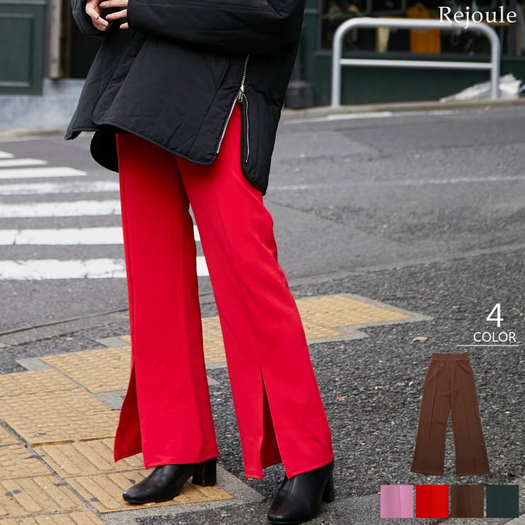 ボトム レディース フレアパンツ 品番 Swew Rejoule リジュール のレディース ファッション通販 Shoplist ショップリスト