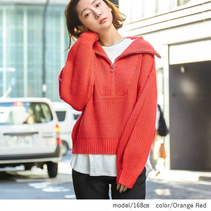 ニット レディース ハーフジップ 品番 Swew Rejoule リジュール のレディース ファッション通販 Shoplist ショップリスト