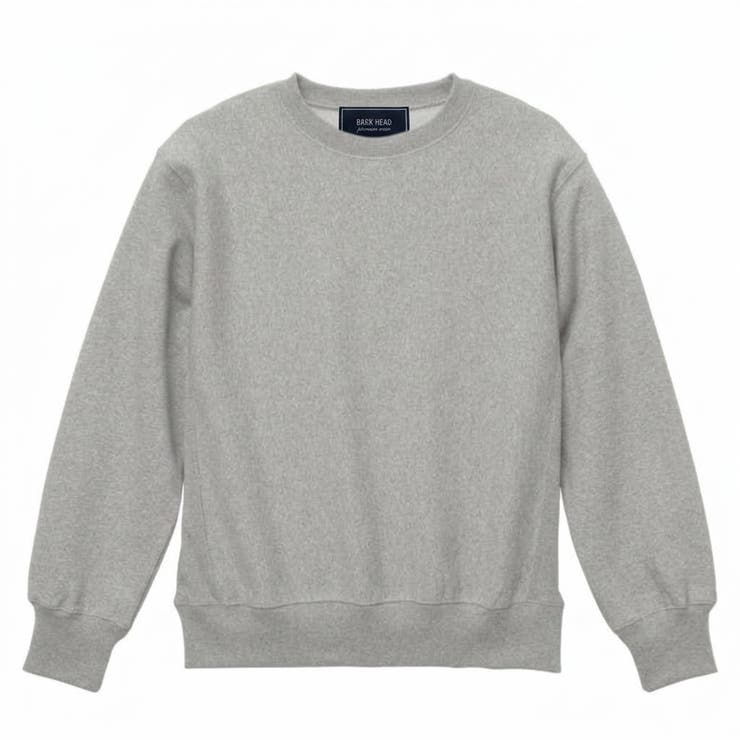 GRY | 12ozヘビーウエイトスウェットトップ | BACKHEAD