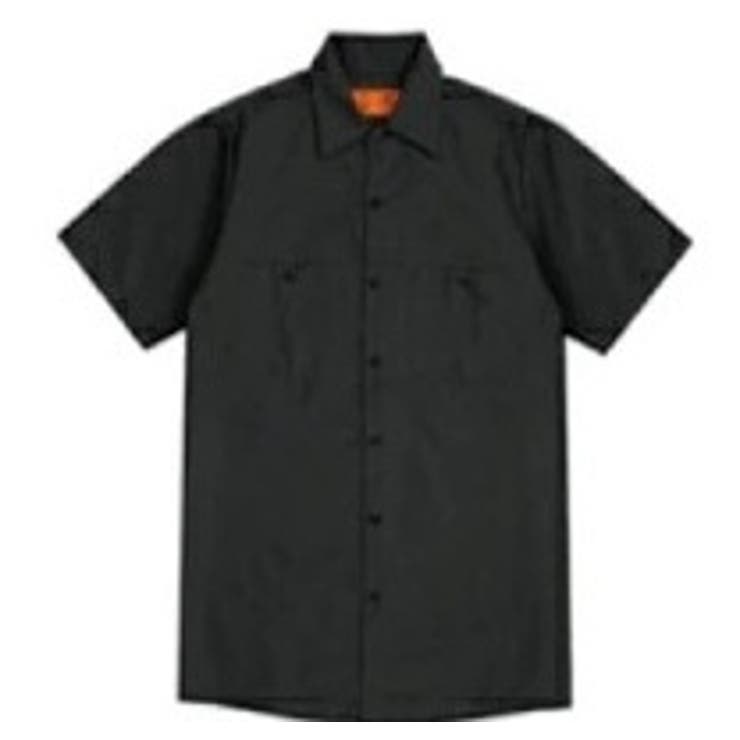 ブラック | 【REDKAP】  4.25ozワークシャツ半袖 | BACKHEAD