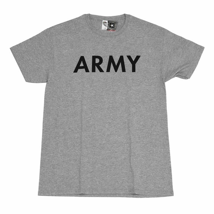 グレー | FOX OUTDOOR US AMRY ライセンス プリント-Tシャツ | BACKHEAD