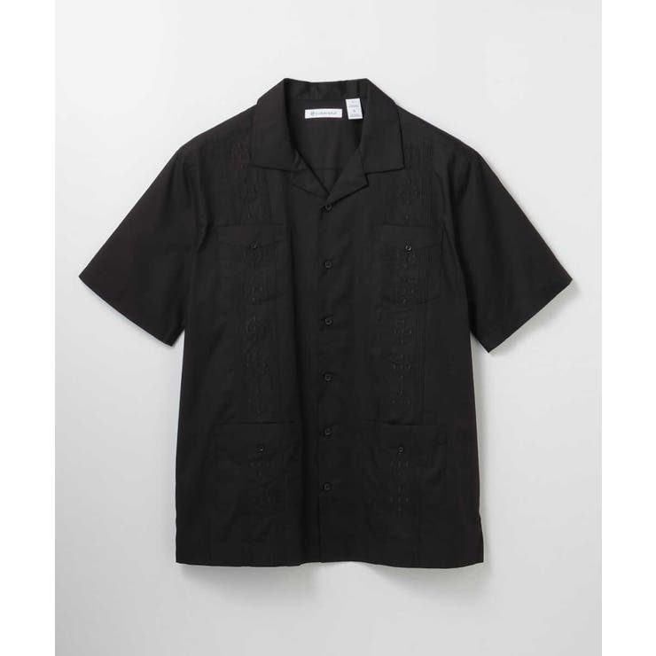 ブラック | CUBAVERA キューバシャツ | BACKHEAD