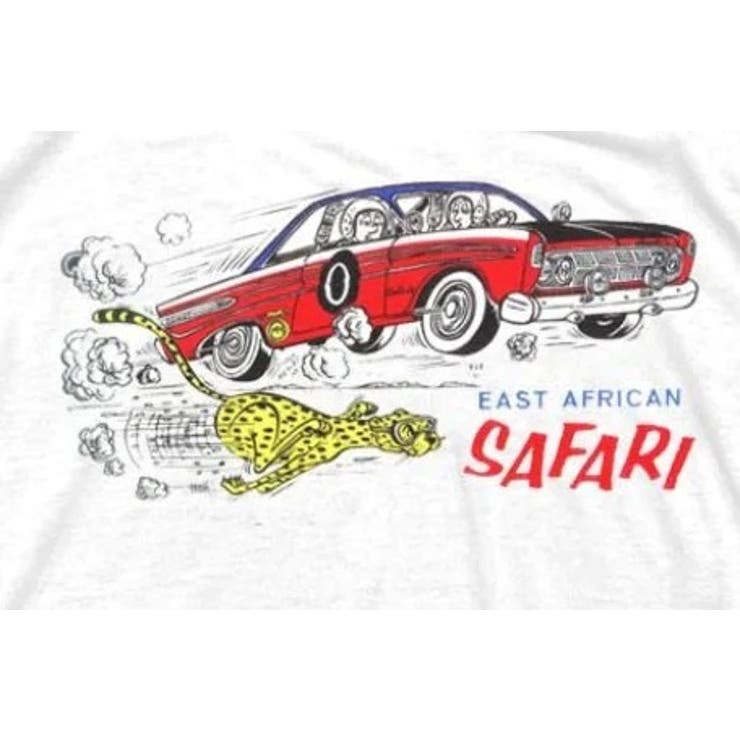 TOM MENDY SAFARI柄プリントTシャツ | BACKHEAD | 詳細画像2 