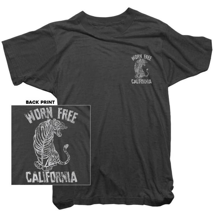 WORNFREE TIGER柄両面プリントTシャツ | BACKHEAD | 詳細画像1 