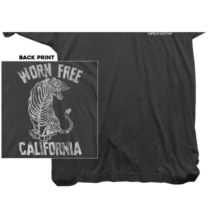 WORNFREE TIGER柄両面プリントTシャツ | BACKHEAD | 詳細画像4 