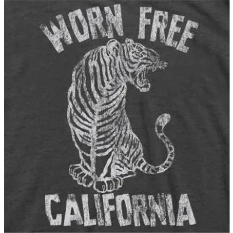 WORNFREE TIGER柄両面プリントTシャツ | BACKHEAD | 詳細画像2 