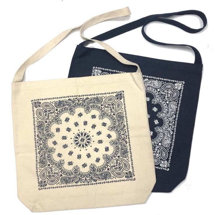 BACK HEAD バックヘッドバンダナプリント SHOULDER BAG | BACKHEAD | 詳細画像1 