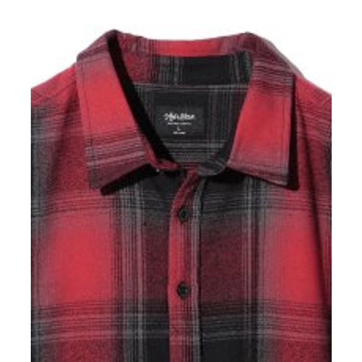 SHAKA WEAR シャカウエア オンブレチェックネルシャツ 長袖[品番