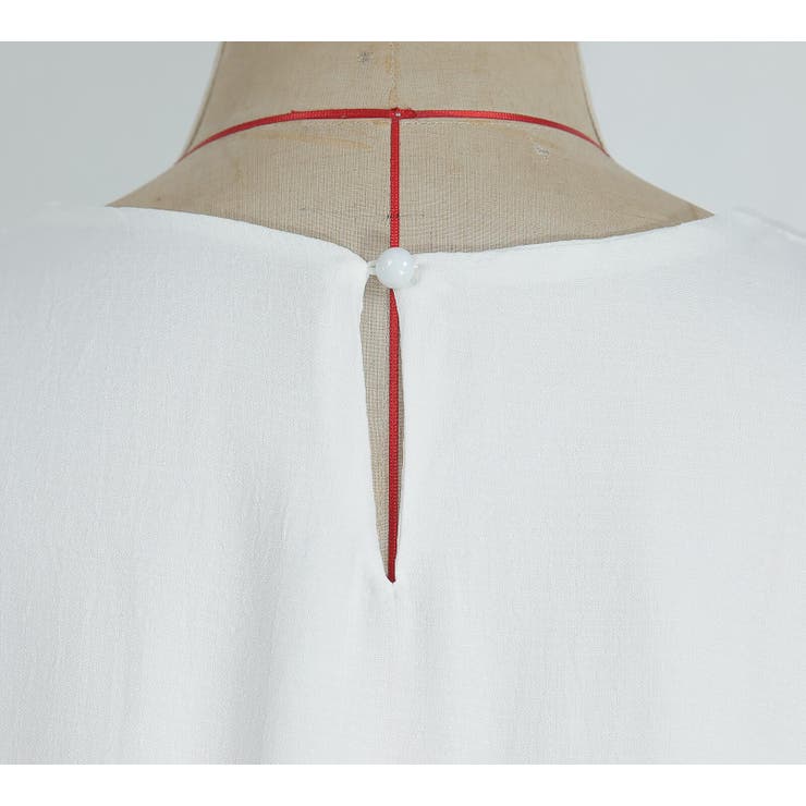 レディース プルオーバー 半袖ピンタックトップス | Tannsu Dance | 詳細画像16 