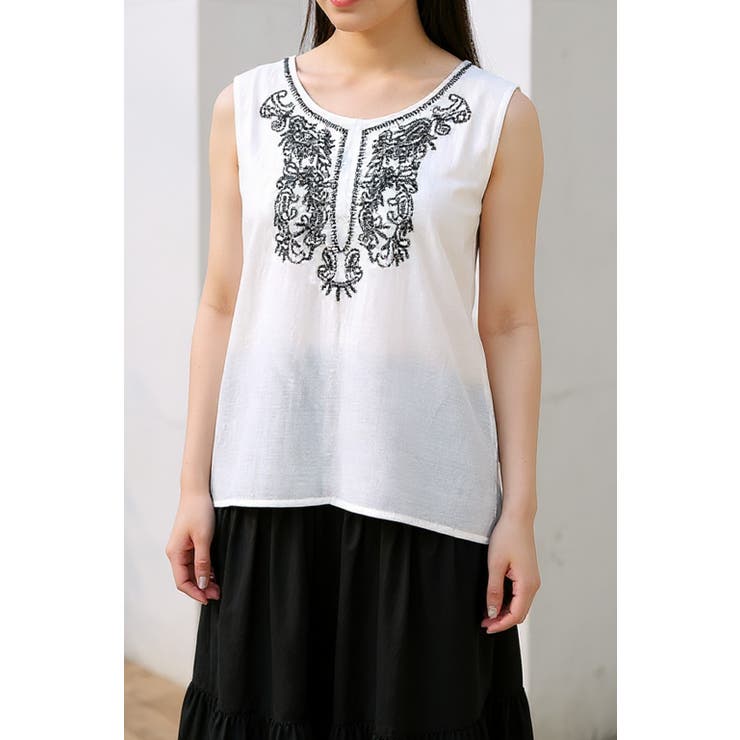 レディース プルオーバー 半袖ピンタックトップス | Tannsu Dance | 詳細画像9 