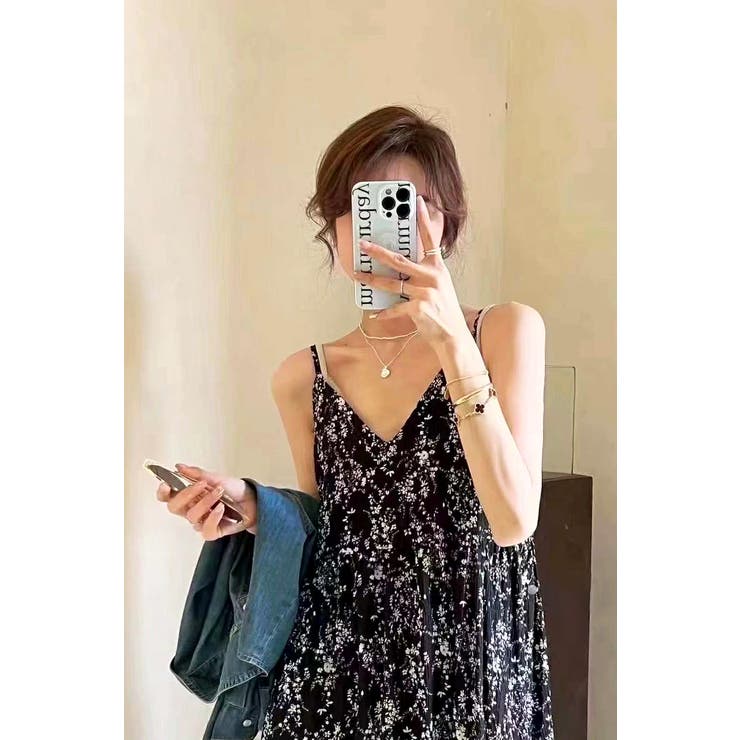 パム thanks fruits summer dress キャミワンピース PAMM（パム）の「thanks fruits summer dress（ワンピース