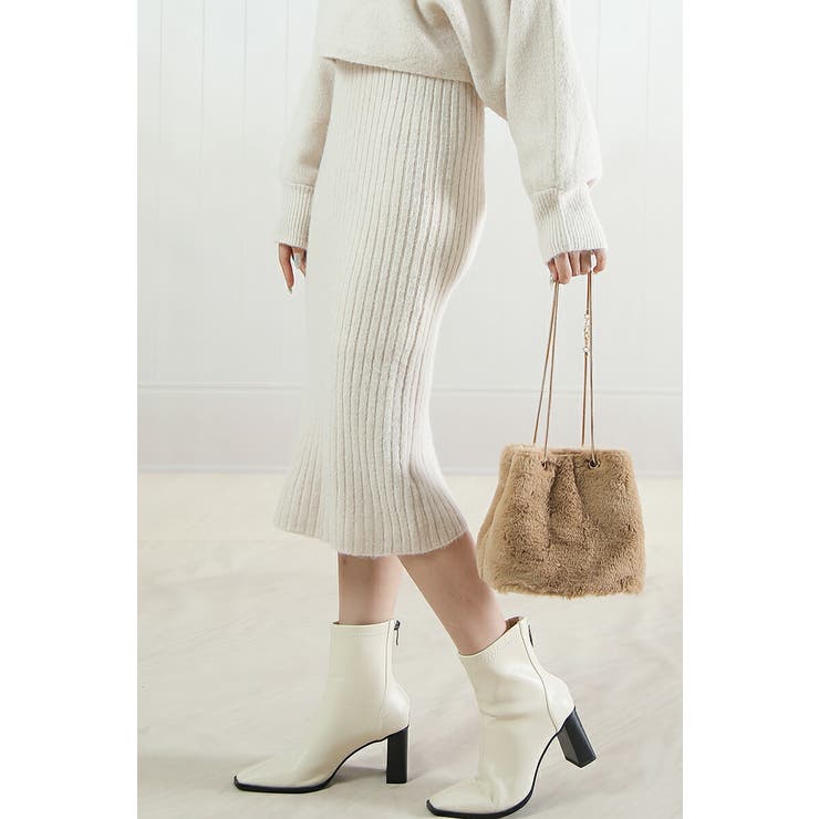 レディースドルマンスリーブトップス セットアップ 厚手ストレッチニットワンピース | Tannsu Dance | 詳細画像10 