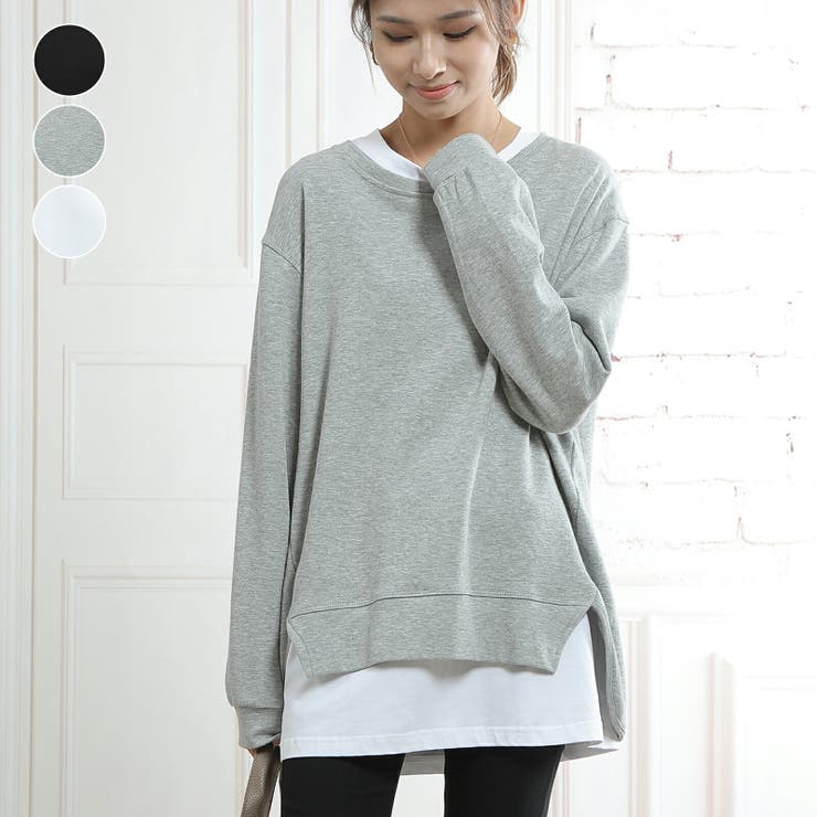 ロングtシャツ レディース 長袖 | Tannsu Dance | 詳細画像1 