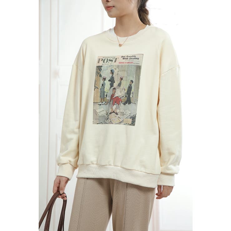 トレーナー 裏起毛 レディース | Tannsu Dance | 詳細画像12 