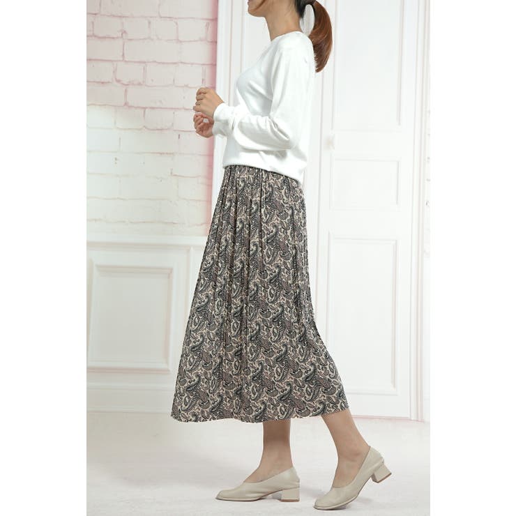 プリーツスカート ミモレ丈 レディース | Tannsu Dance | 詳細画像8 