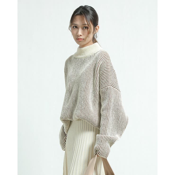 ドルマンリブ ニットトップス リブニット | Tannsu Dance | 詳細画像16 