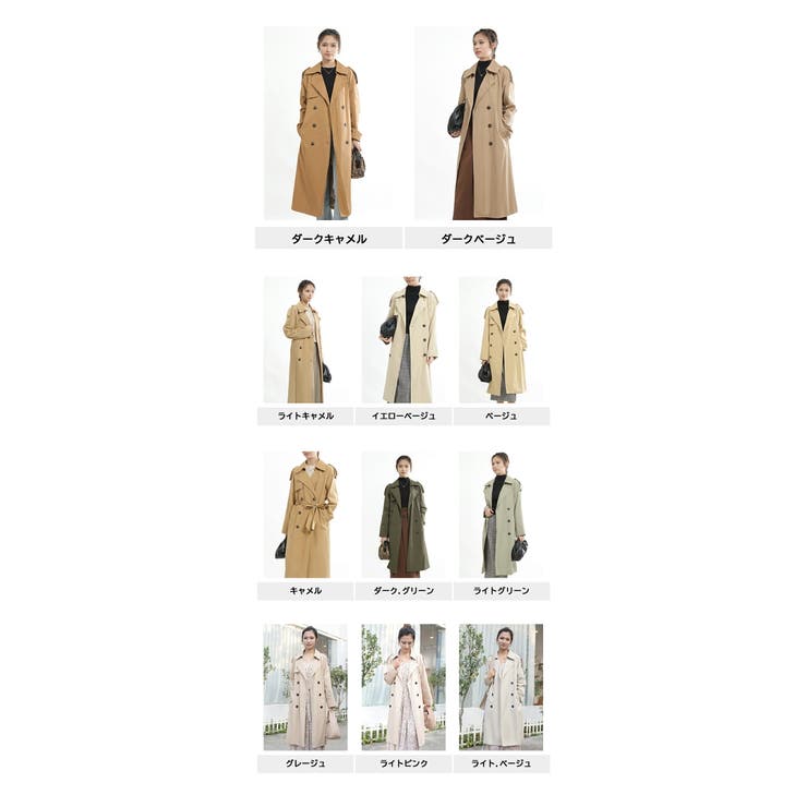 スプリングコート レディース トレンチコート | Tannsu Dance | 詳細画像20 