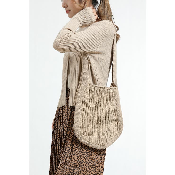 トートバッグ レディース ニット編み | Tannsu Dance | 詳細画像4 