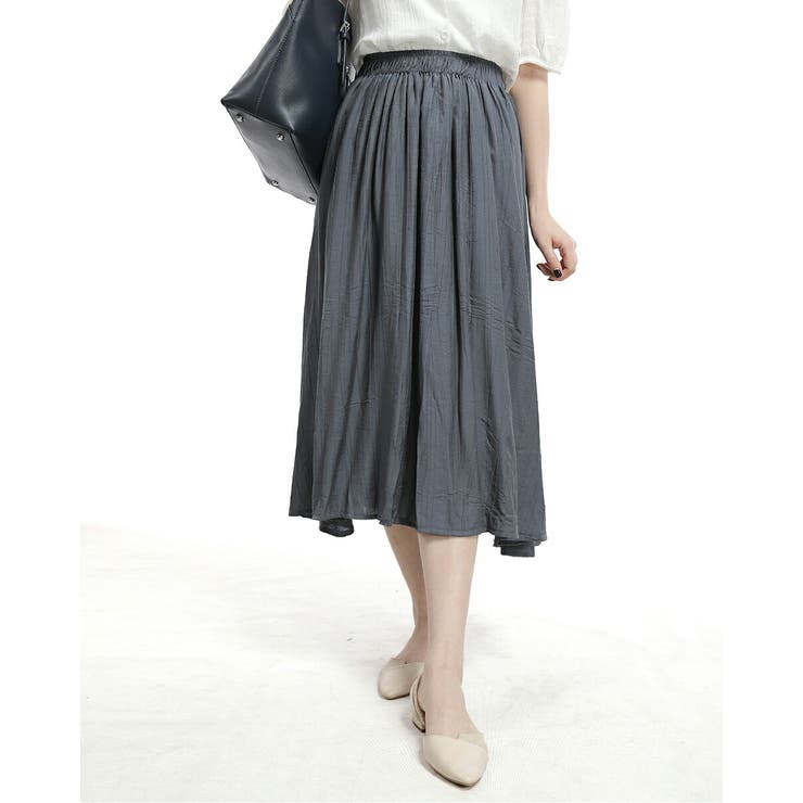 ワッシャーギャザー フレアスカート | Tannsu Dance | 詳細画像2 