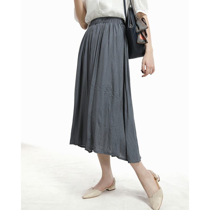 ワッシャーギャザー フレアスカート | Tannsu Dance | 詳細画像13 