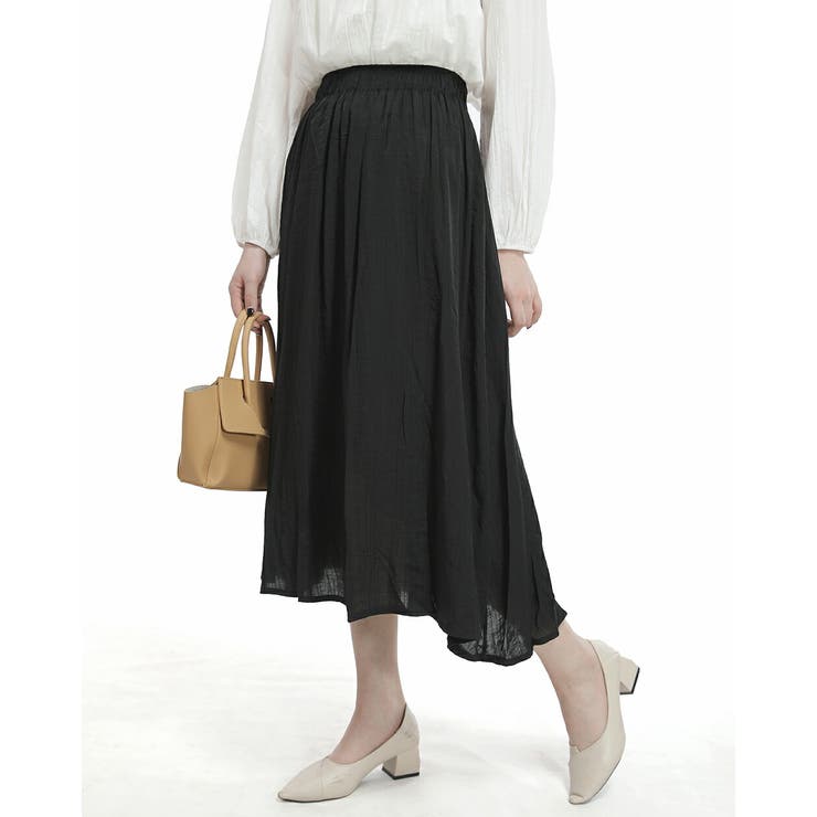 ワッシャーギャザー フレアスカート | Tannsu Dance | 詳細画像4 