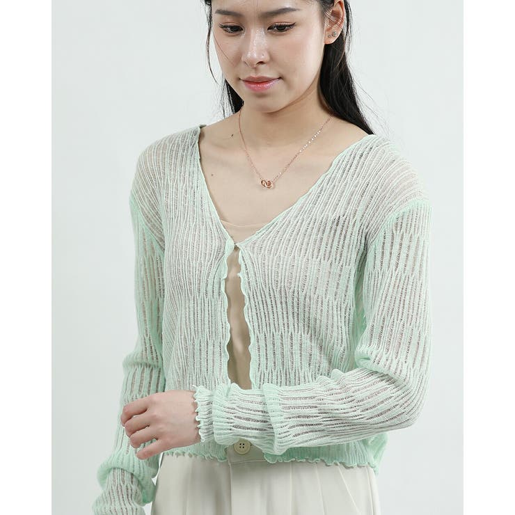 Ice Green | カーディガン レディース UVカット | Tannsu Dance