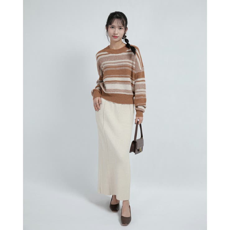 ボーダー ニット カットソー | Tannsu Dance | 詳細画像15 