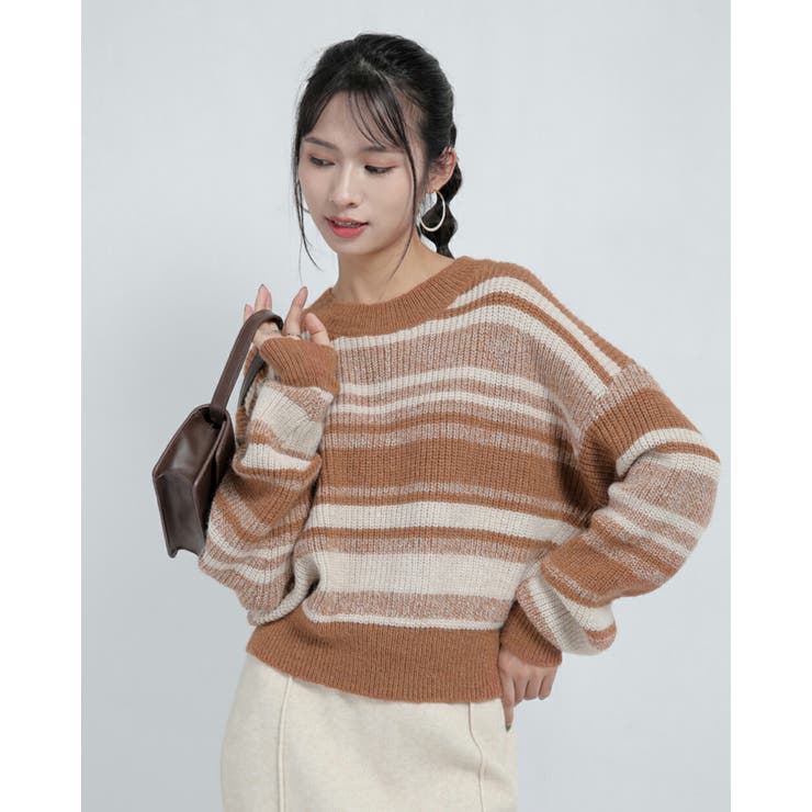 ボーダー ニット カットソー | Tannsu Dance | 詳細画像12 